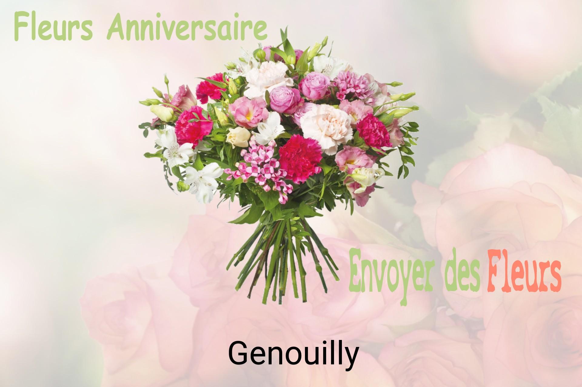 Bouquet de fleurs d’anniversaire livré à Genouilly