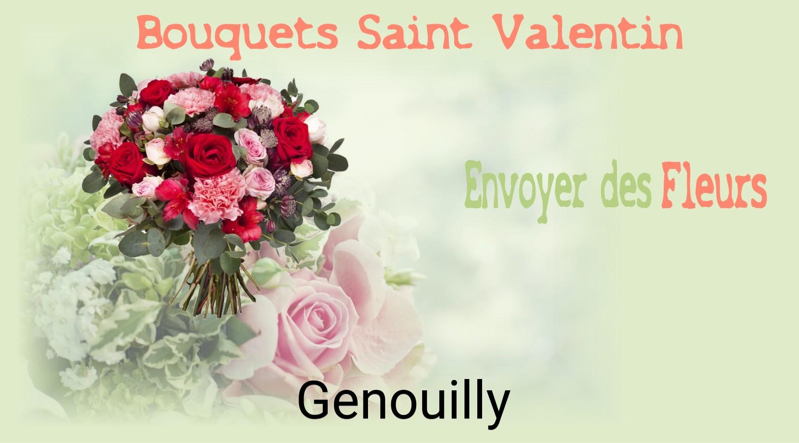 Roses de Saint-Valentin livrées à Genouilly